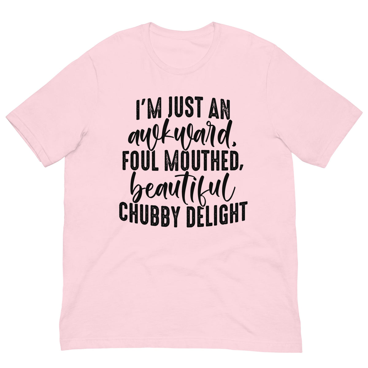 I'm Just An Awkward Foul Mouthed Beautiful Chubby Delight Tee