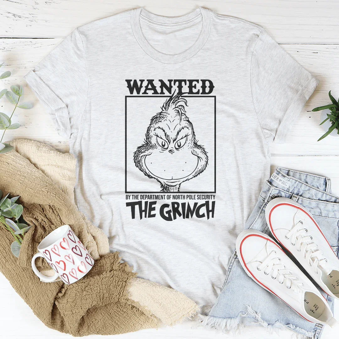 Wanted By The Department Of North Pole Tee