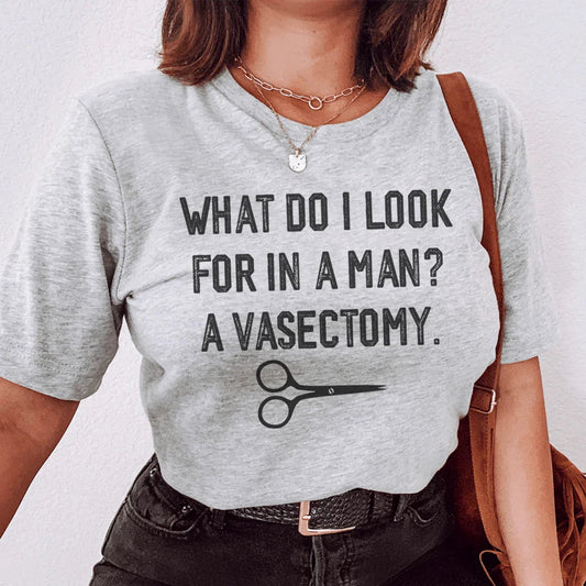 What Do I Look For In A Man Tee