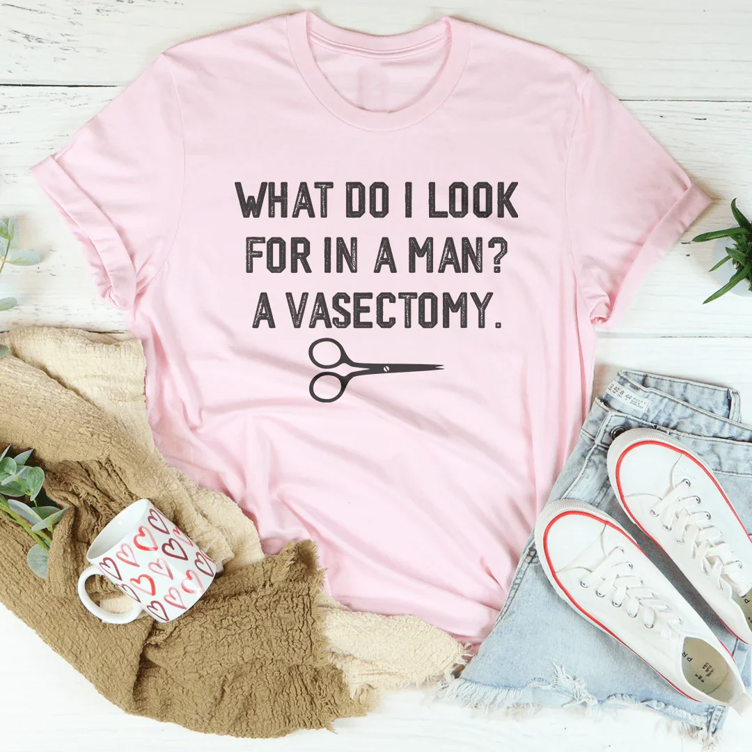 What Do I Look For In A Man Tee