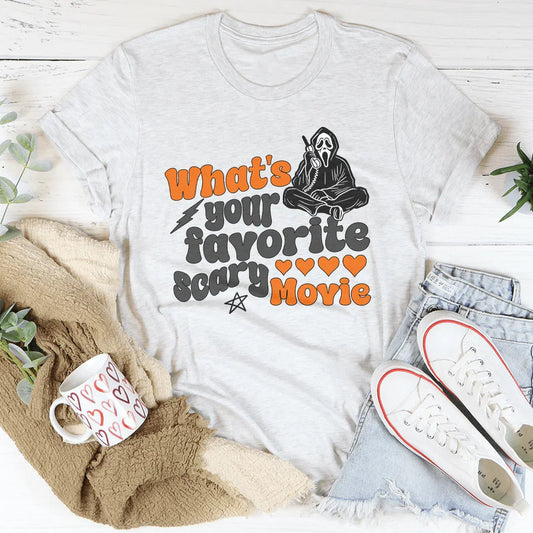 What's Your Favorite Scary Movie Tee