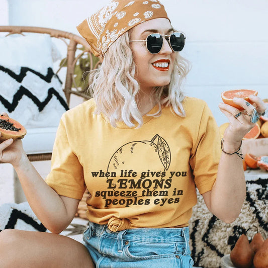 When Life Gives You Lemons Tee