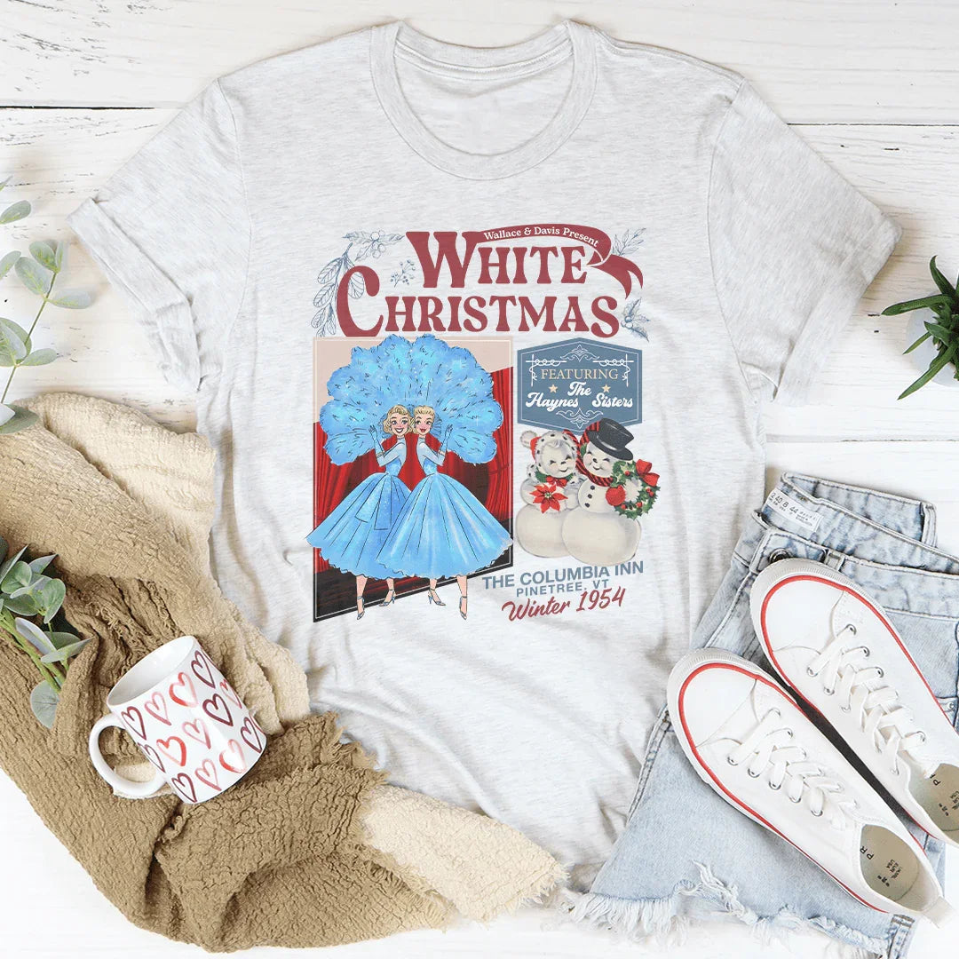 White Christmas Tee