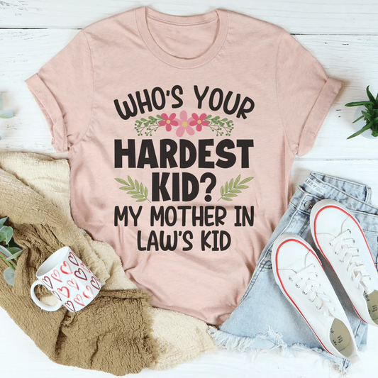 Who's Your Hardest Kid Tee
