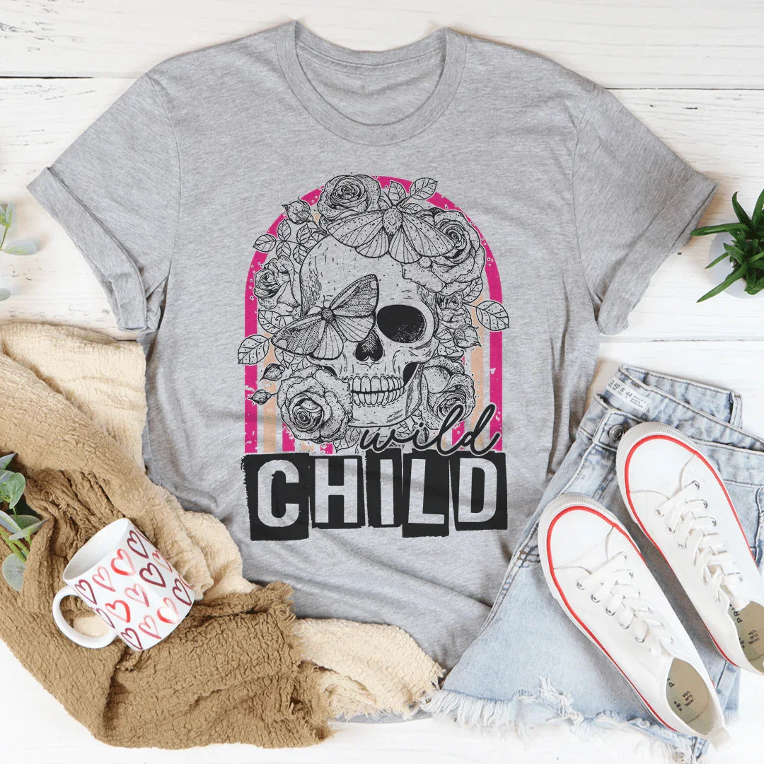 Wild Child Skull Tee