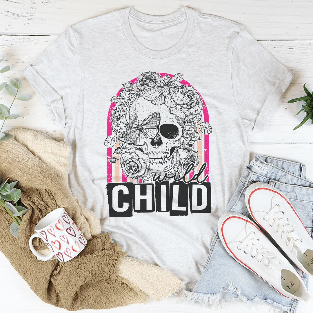 Wild Child Skull Tee