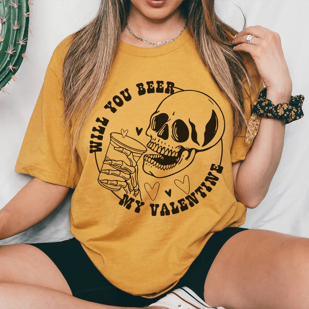 Will You Beer My Valentine Tee