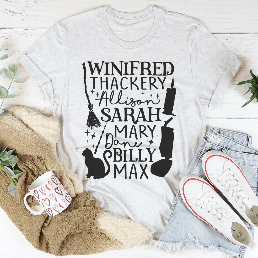 Winifred Thackery Allison Sarah Mary Dani Billy Max Tee