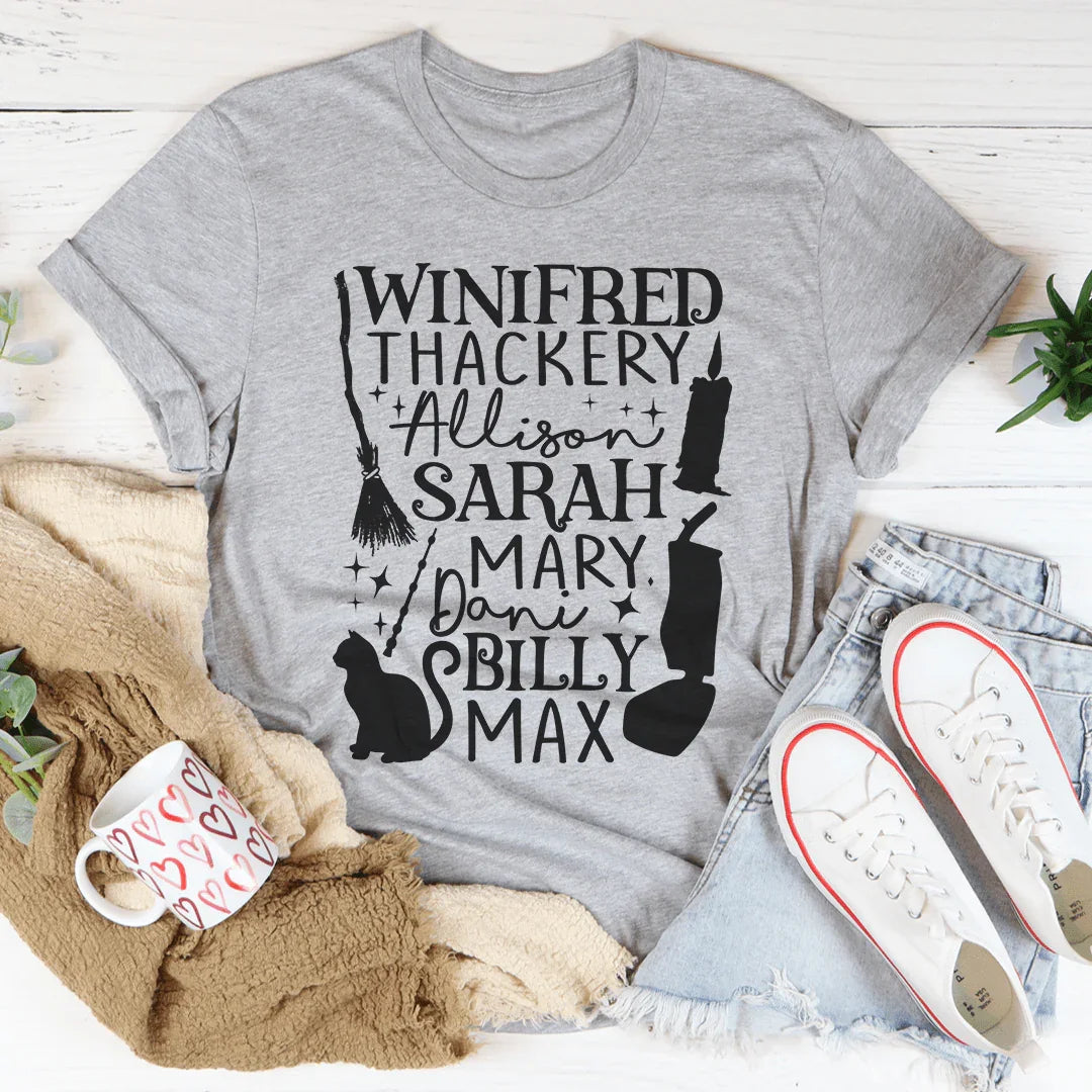 Winifred Thackery Allison Sarah Mary Dani Billy Max Tee
