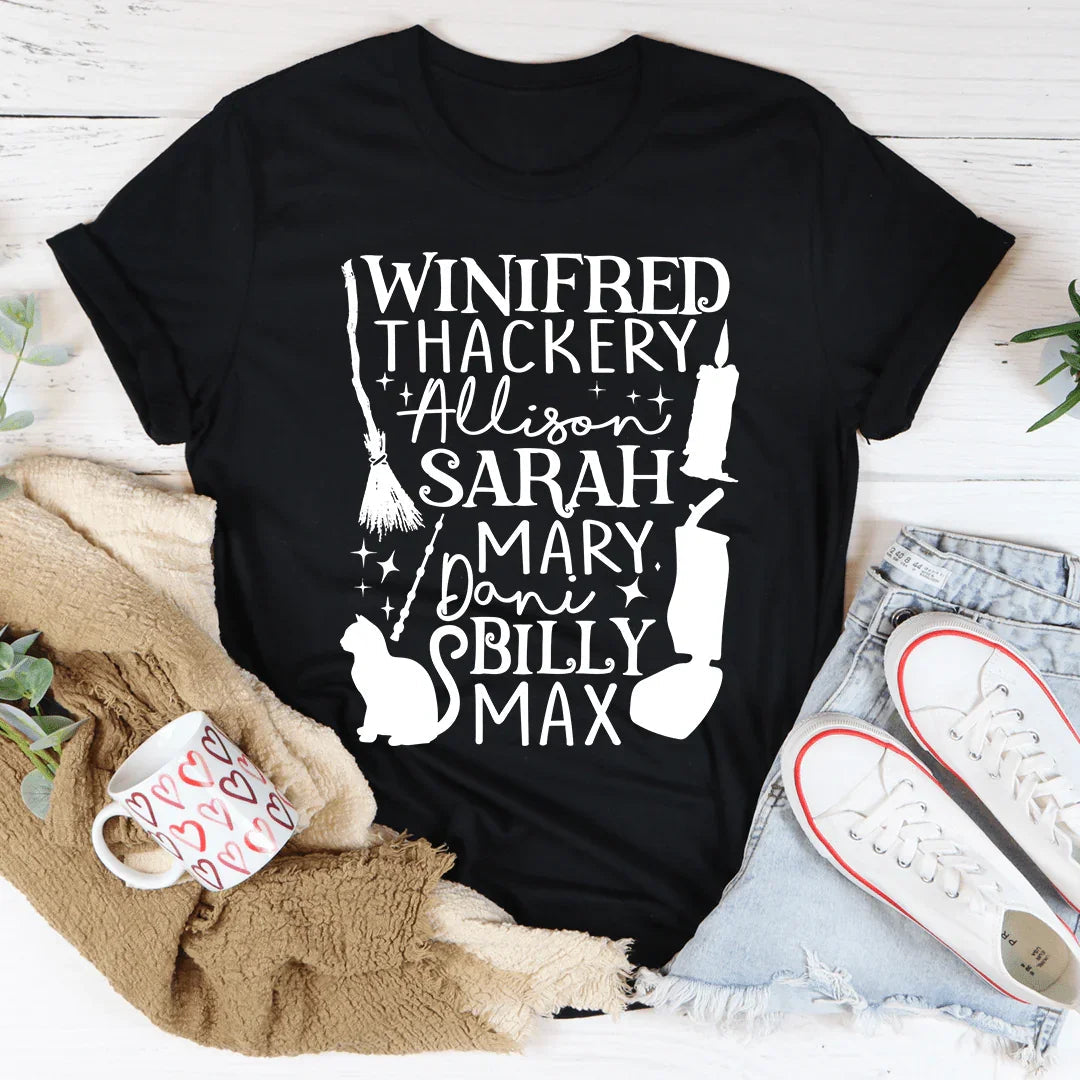Winifred Thackery Allison Sarah Mary Dani Billy Max Tee