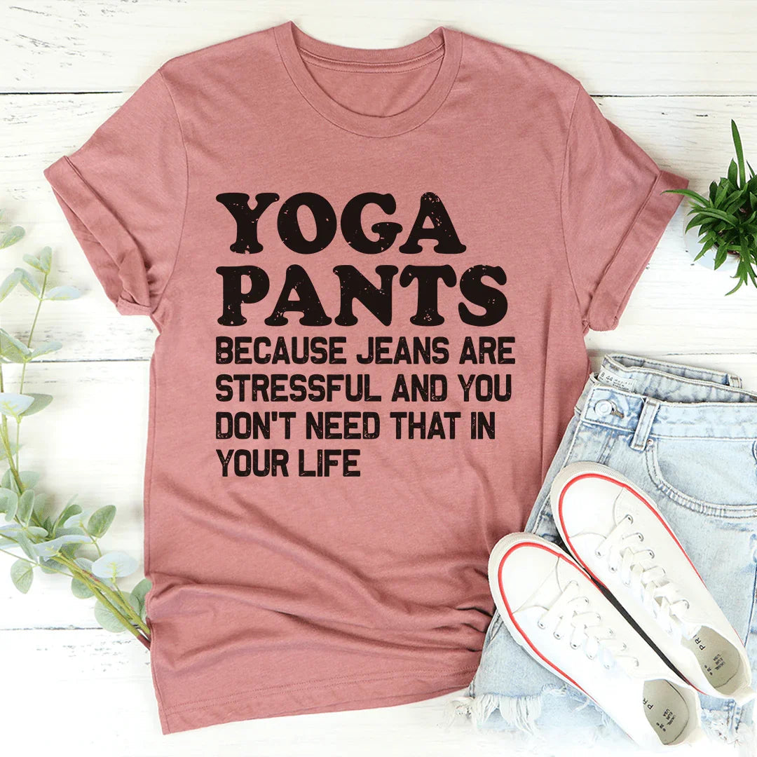 Yoga Pants Tee