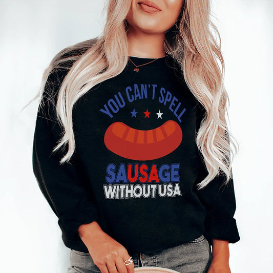You Can't Spell Sausage Without USA Tee