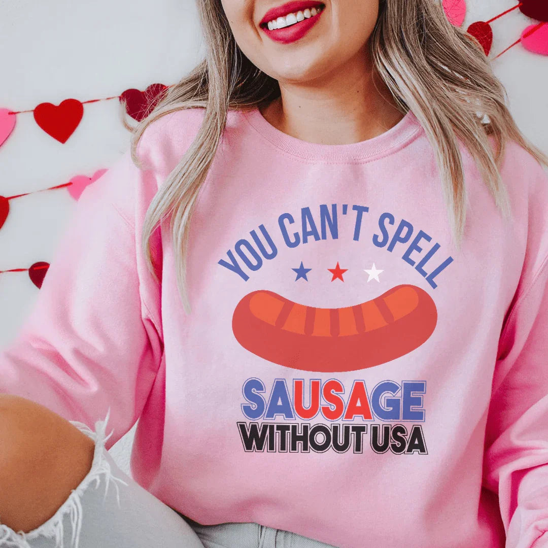 You Can't Spell Sausage Without USA Tee