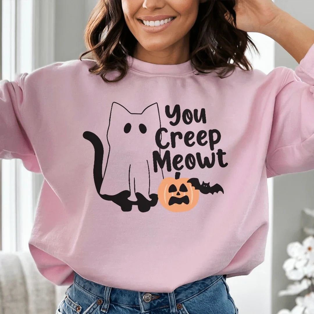 You Creep Meowt Sweatshirt
