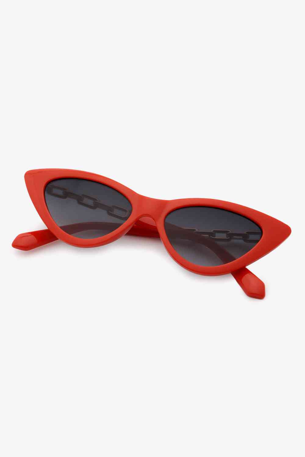 Chain Detail Cat-Eye Sunglasses