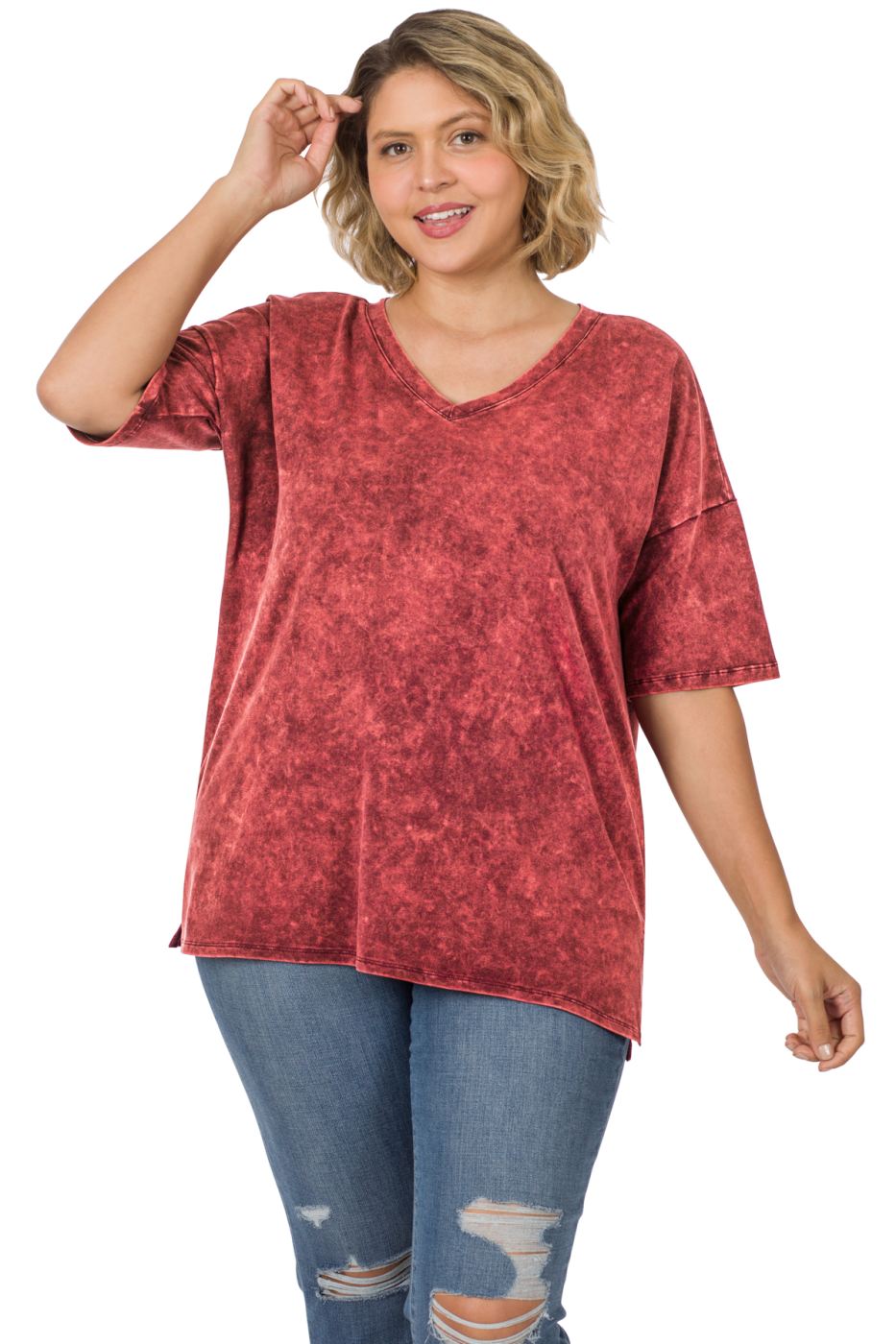 Mineral Wash Tee-3065