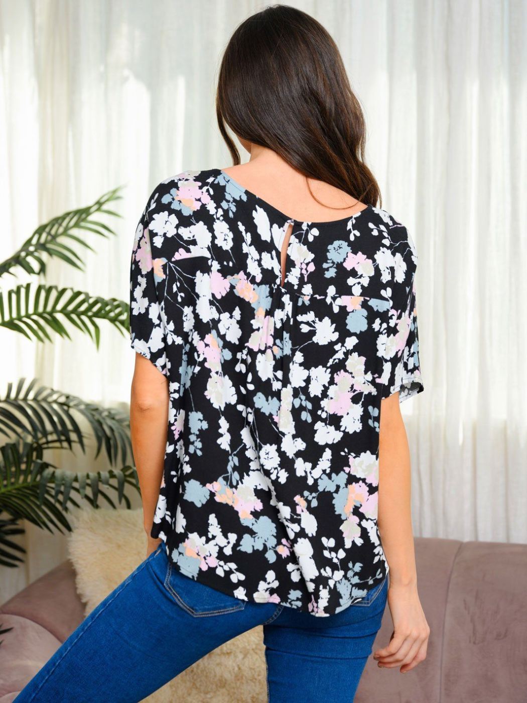 Floral Tunic Top