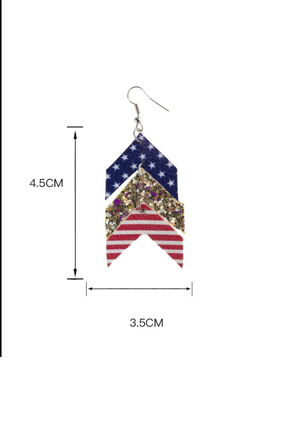 5 Pointed Star Earrings