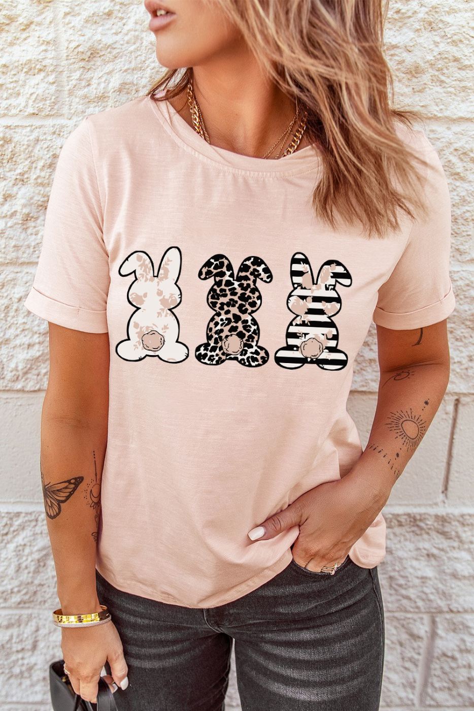 Leopard and Striped Bunnies
