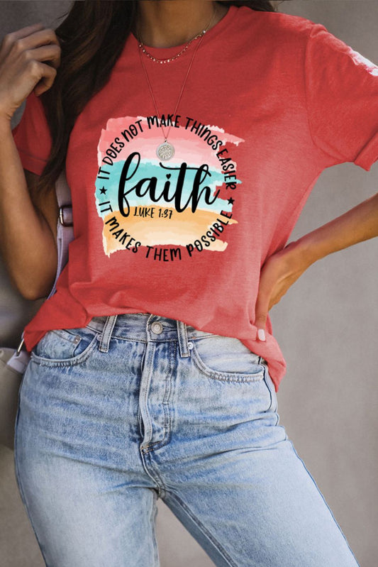 Faith-Graphic Tee FINAL CLEARANCE