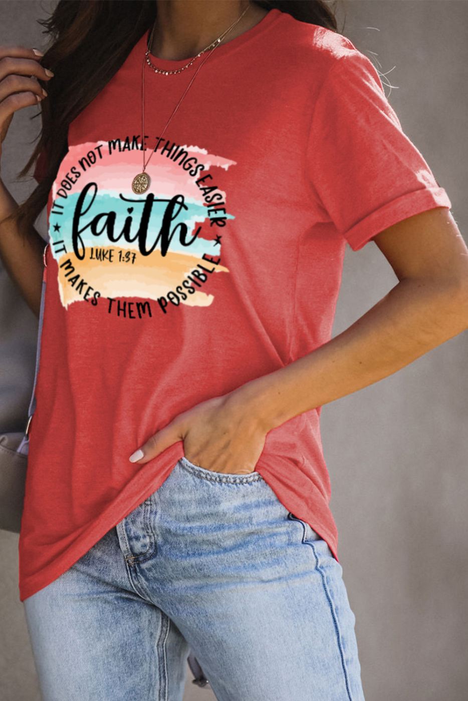 Faith-Graphic Tee FINAL CLEARANCE