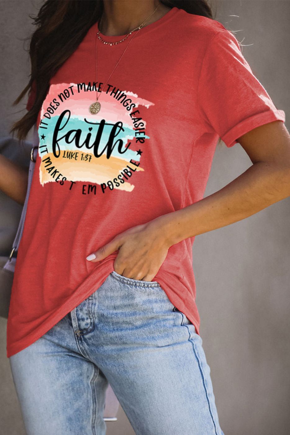 Faith-Graphic Tee FINAL CLEARANCE