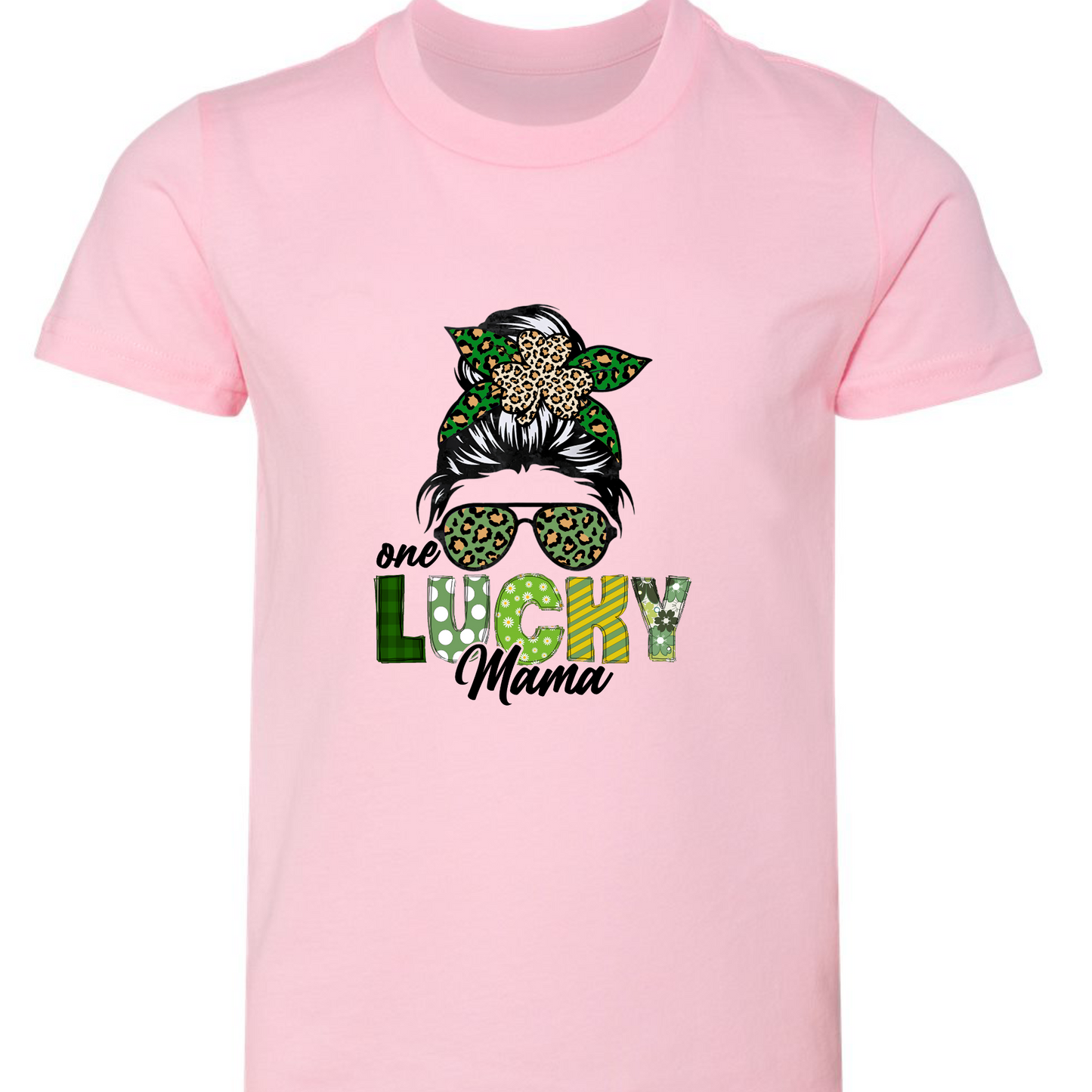 One Lucky Mama Graphic Tee