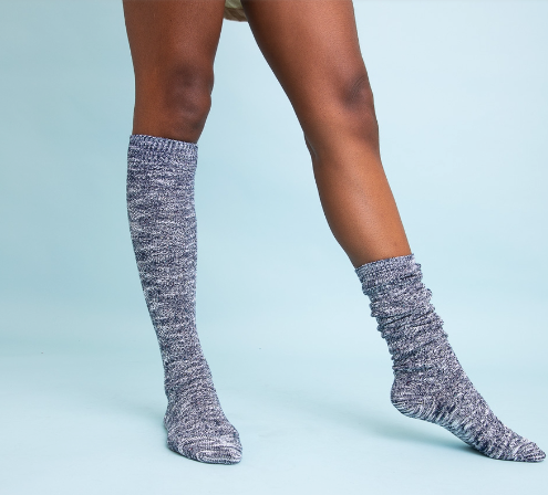 Speckled Boot Socks