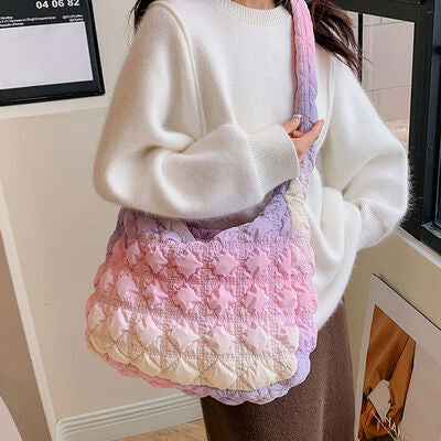 Gradient Quilted Nylon Bag