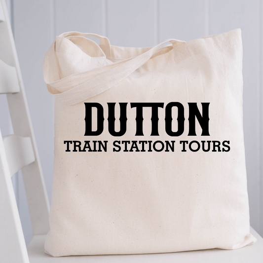Dutton Train Tours Tote
