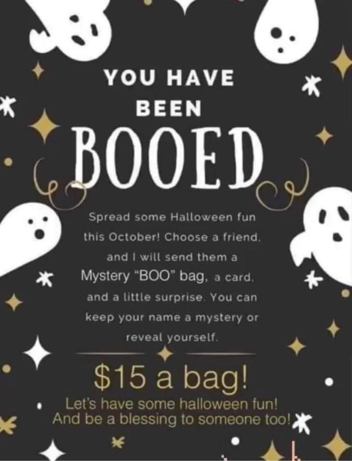 Boo bags