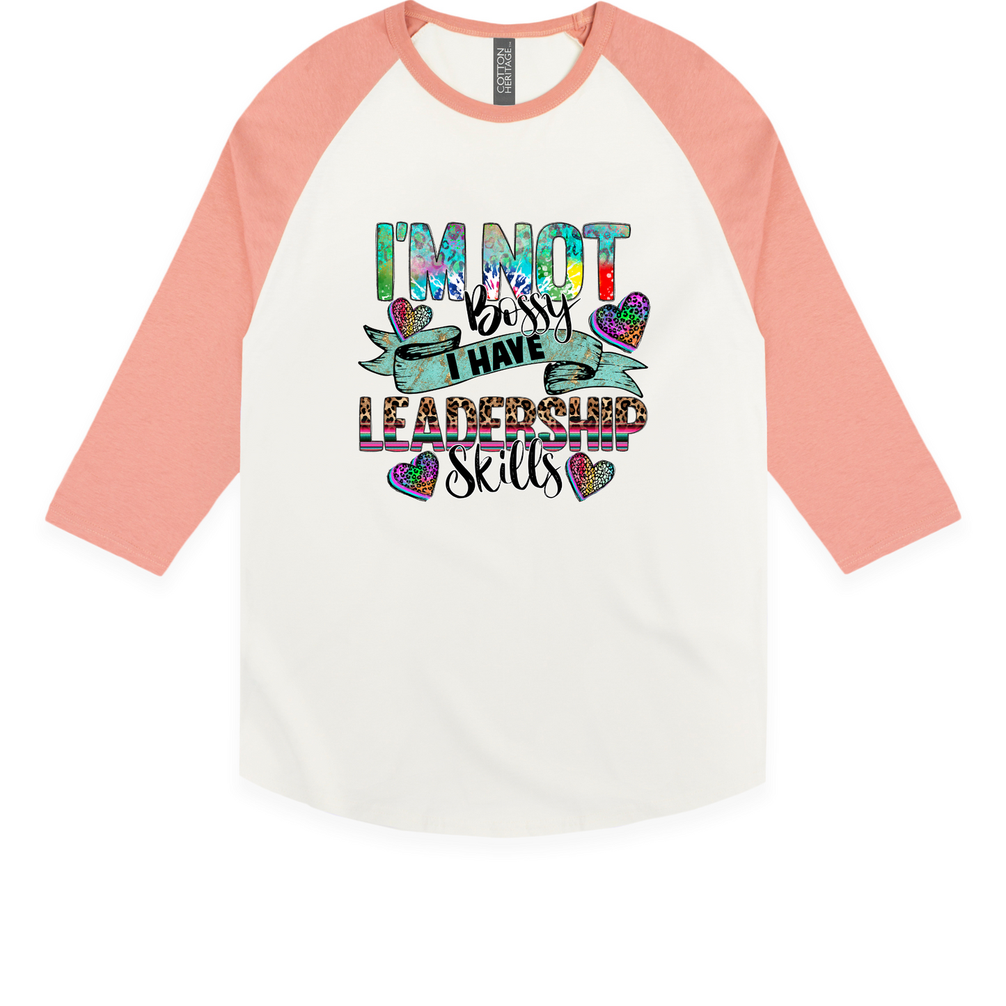 I’m not bossy leadership Graphic Baseball Shirt